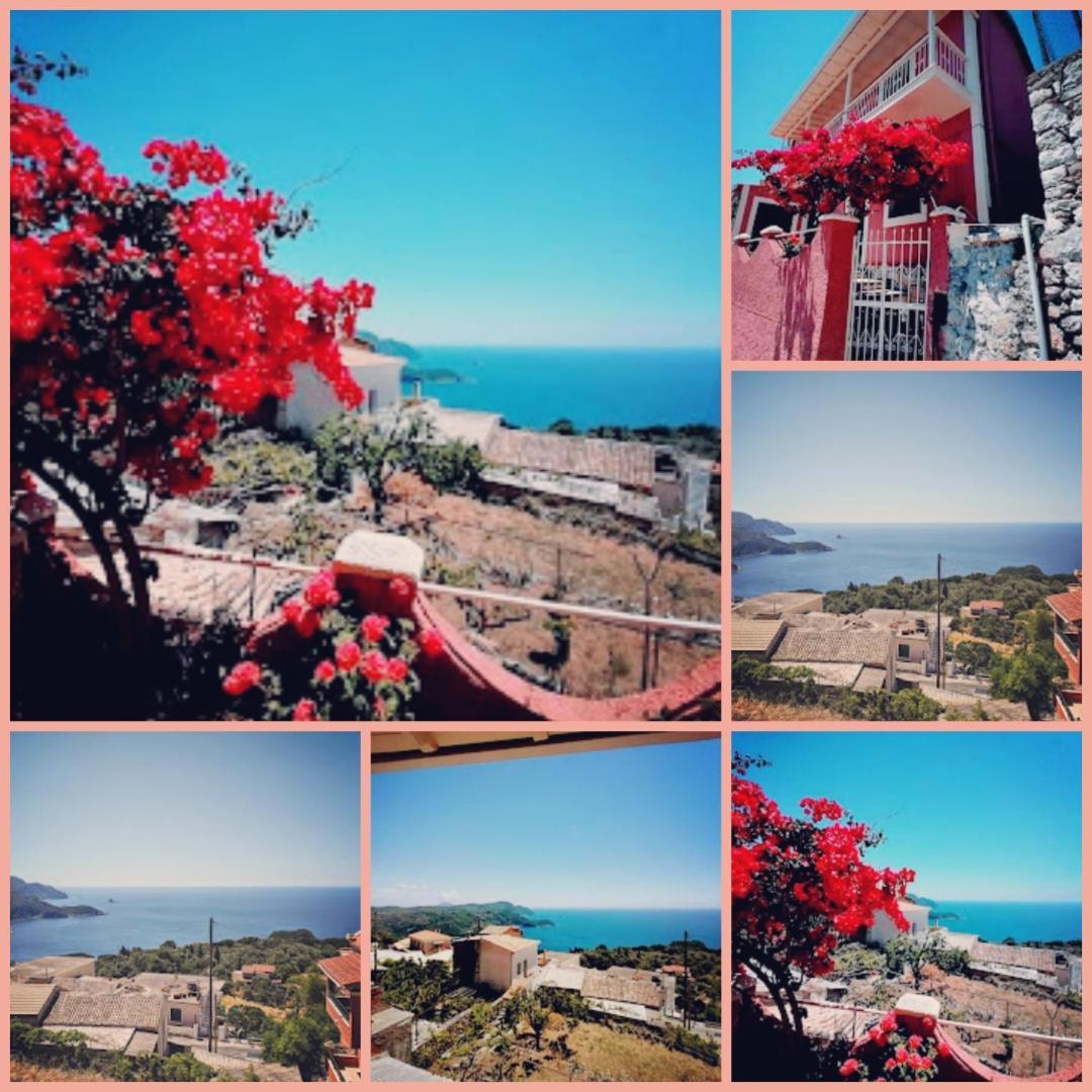 Traditional Panoramic Sea View House Lakones Bagian luar foto
